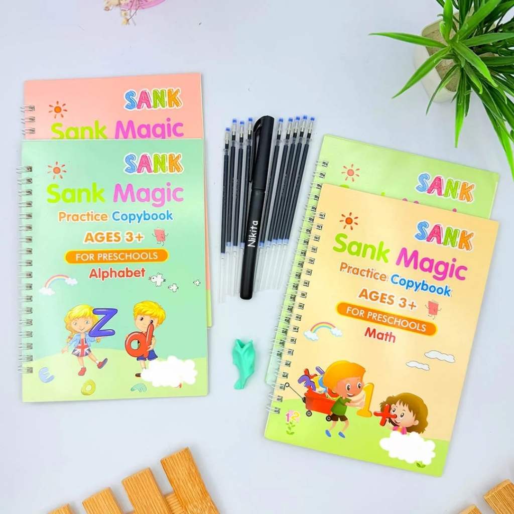 Magic Practice Copybook (4 Book + 10 Refill) (A-127)